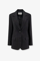 Tonywack Women's Airy Tailored Rayon Blazer Black