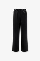Tonywack Women's Satin Trousers Black