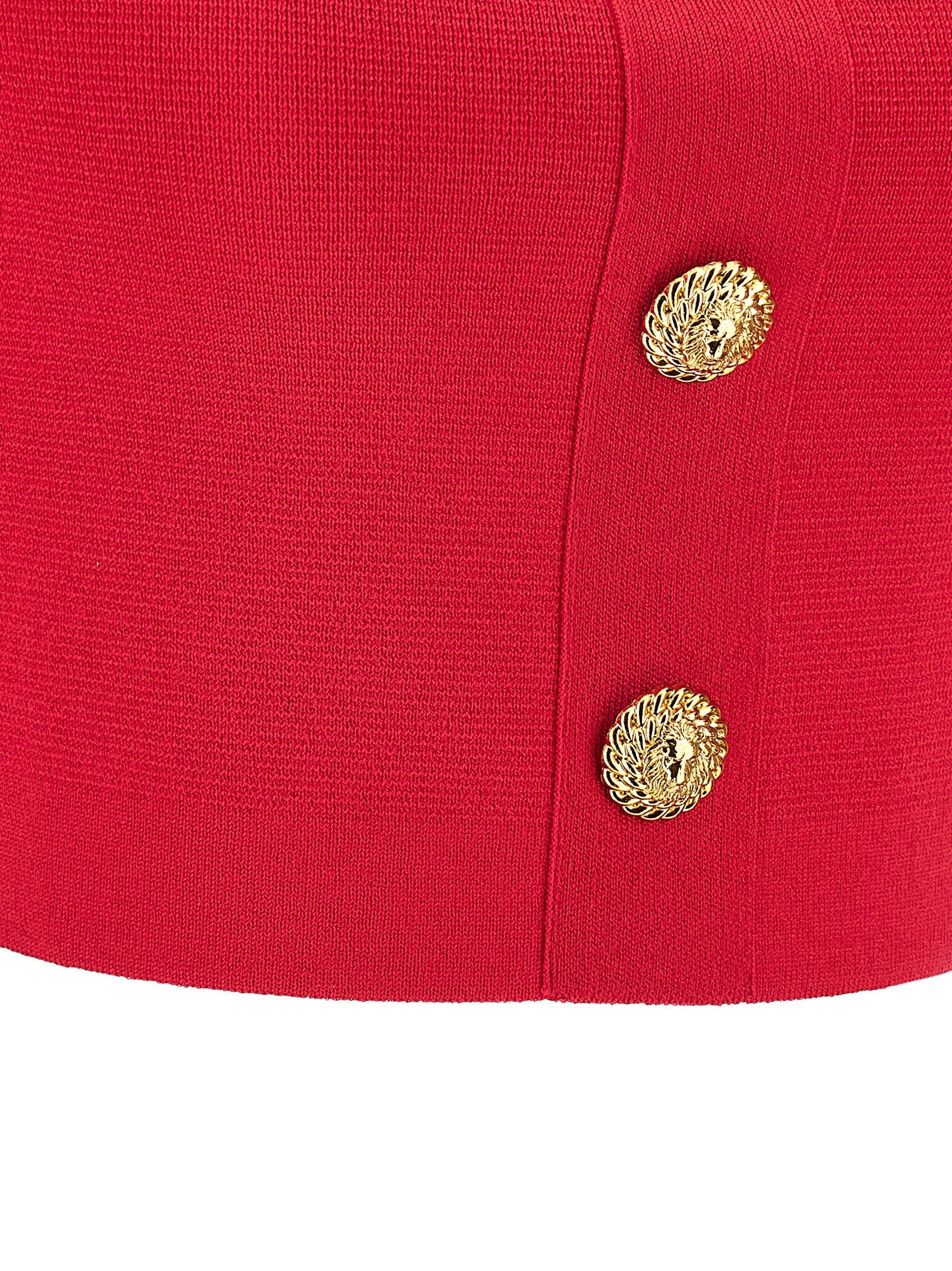 Balmain Top Buttons Pink