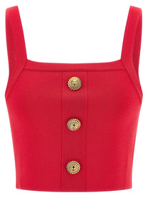 Balmain Top Buttons Pink