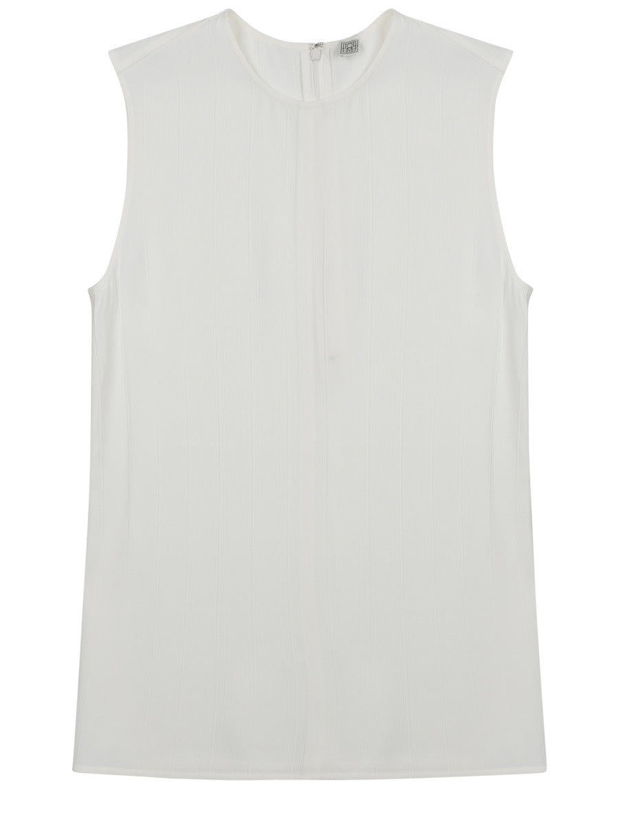 Toteme Women's Top Righe White