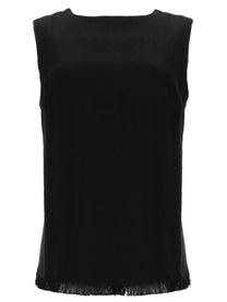 S MAX MARA Women's Top Anika in Lino Black