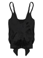 JW Anderson Women's Top Annodato Cami Black