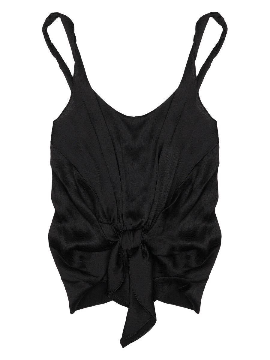 JW Anderson Women's Top Annodato Cami Black, view 2