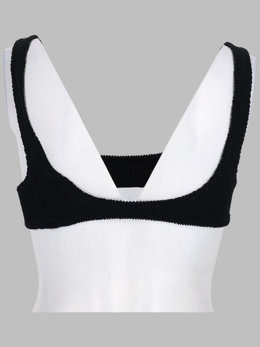 Mc2 Saint Barth Women's Top Bikini Crinckle Naima Black
