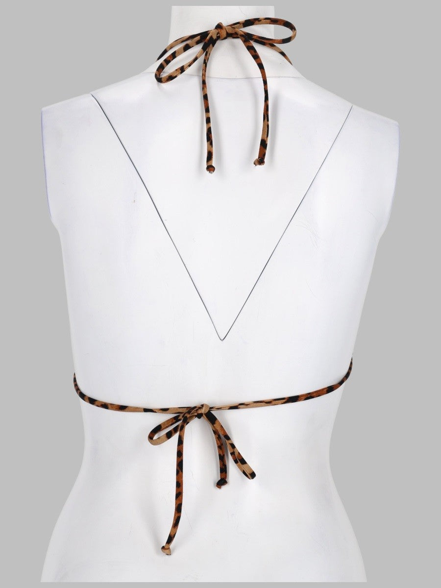 Mc2 Saint Barth Women's Top Bikini Leah Pattern