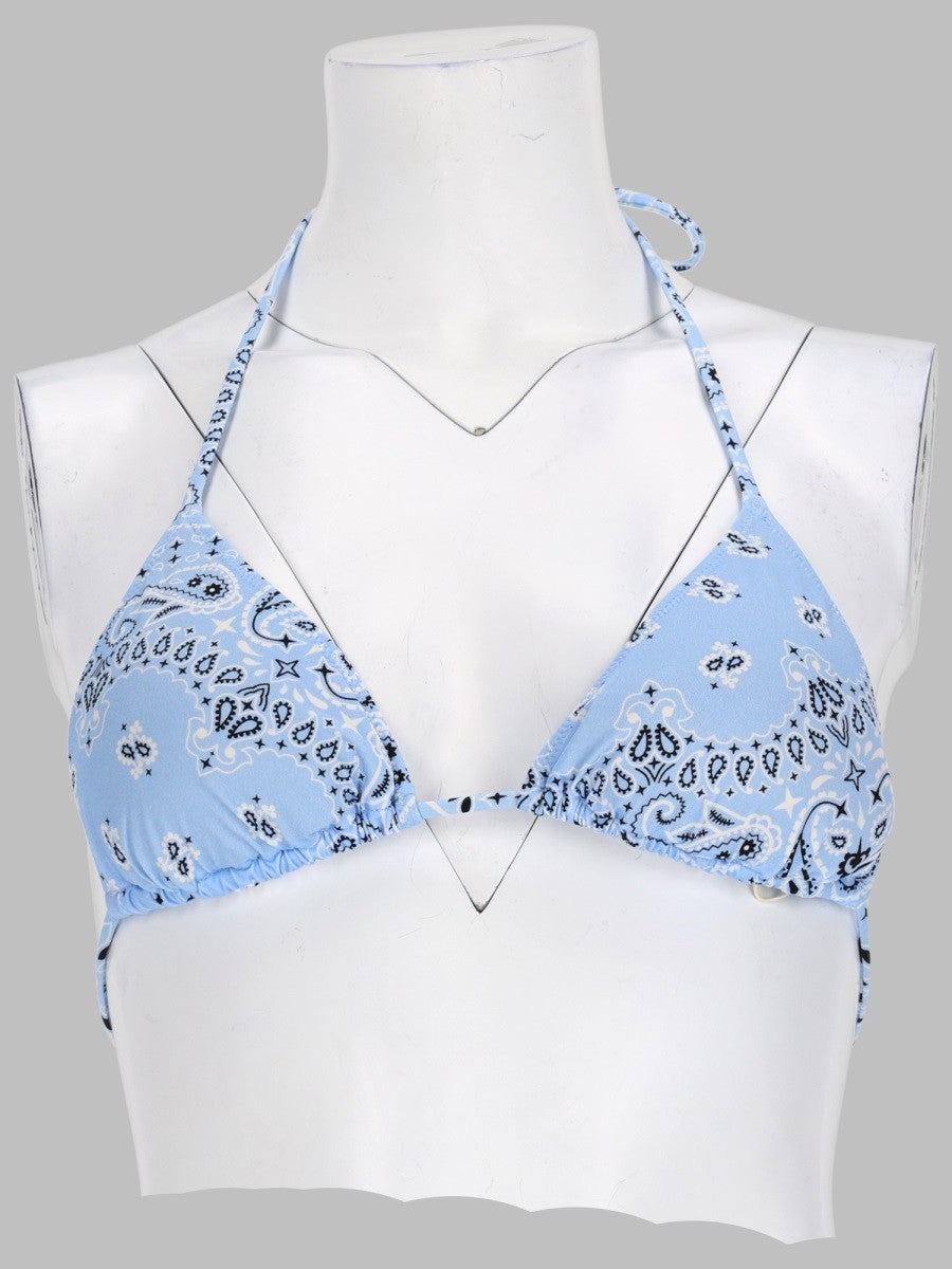 Mc2 Saint Barth Women's Top Bikini Leah Blue