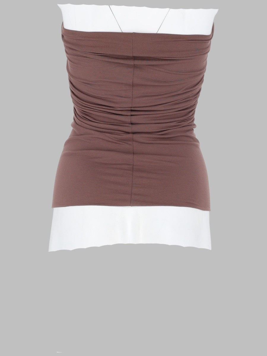 Rick Owens Women's Top Bustier Alannah Blue