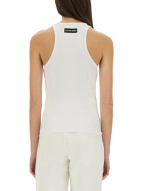 Marine Serre Women's Top Con Moon White