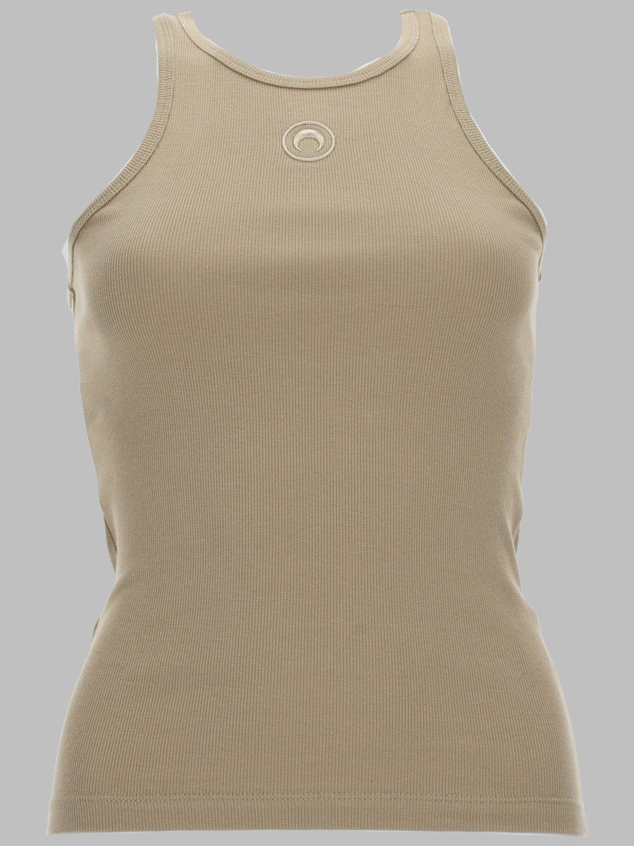 Marine Serre Women's Top Con Moon Beige