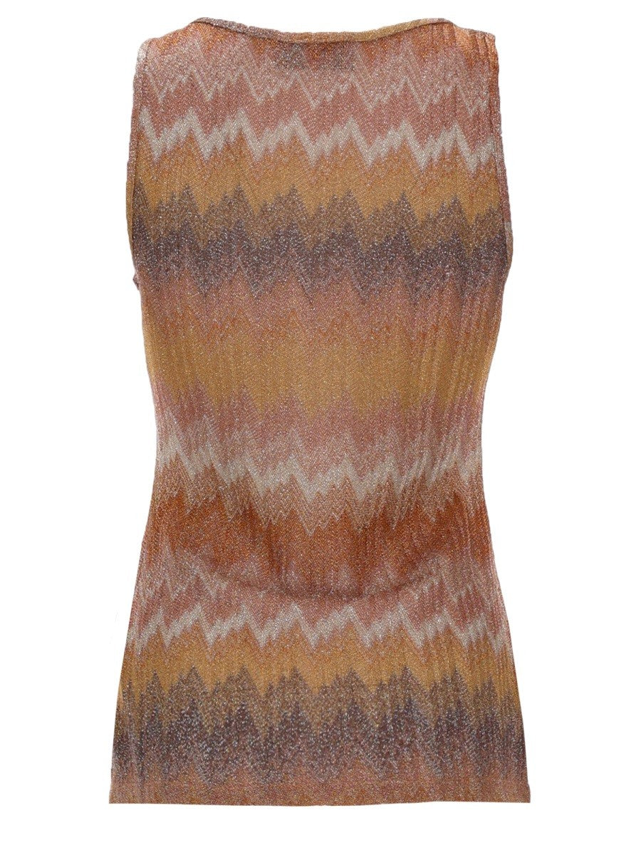 Missoni Women's Top Con Motivo Snake Multicolor