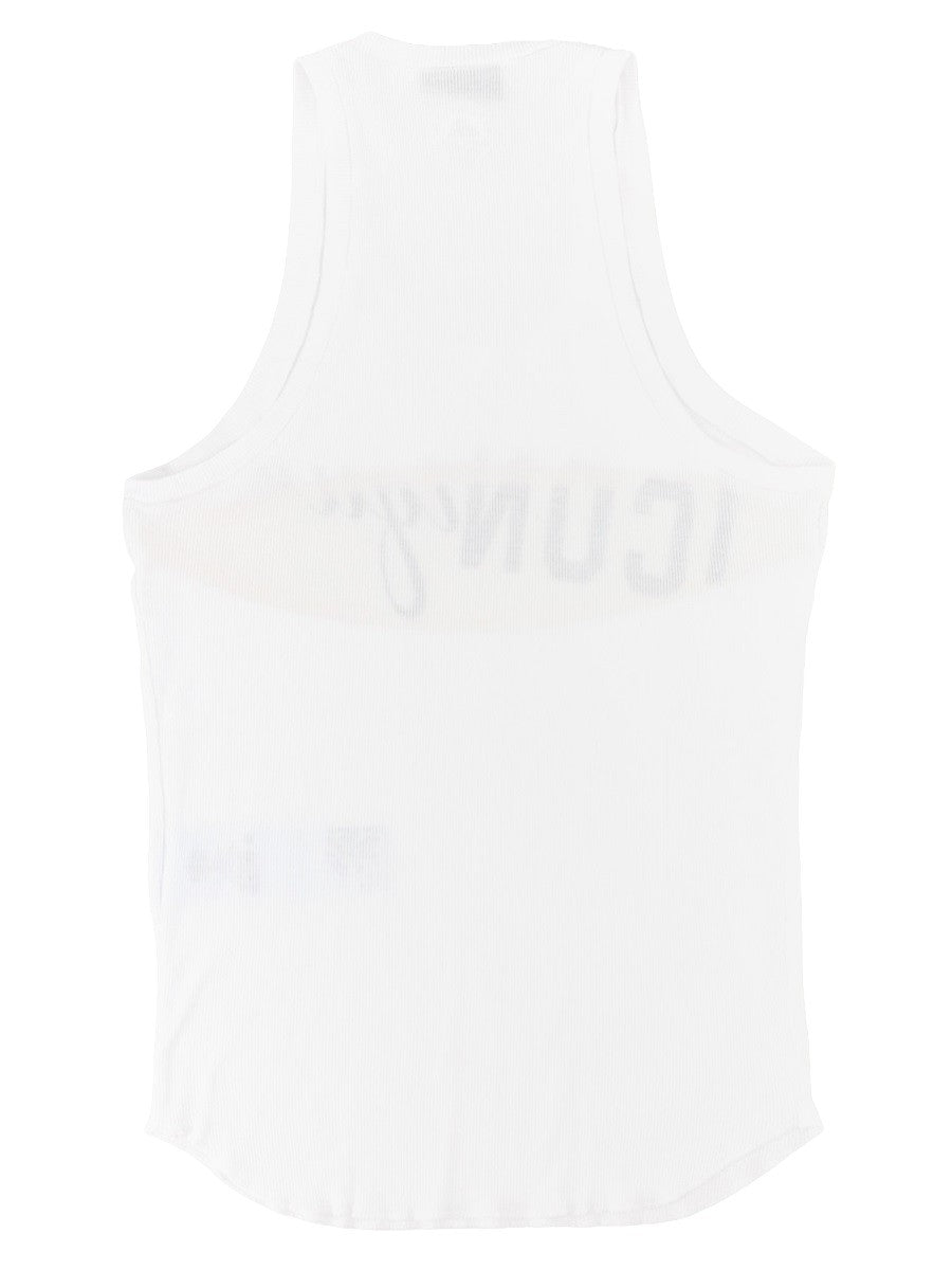 Dsquared2 Unisex Top Cut Out White
