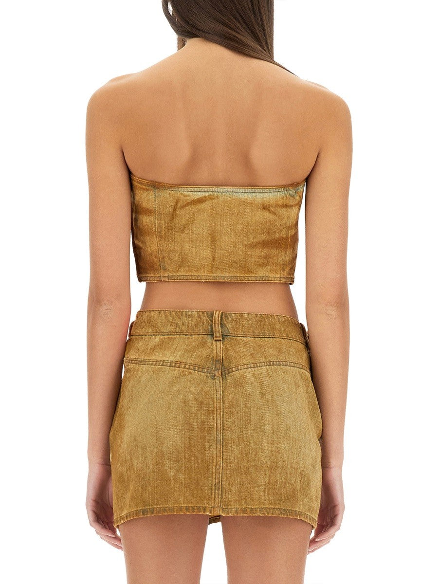 Diesel Women's Top DE Villess Fsf Beige Diesel