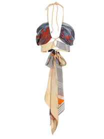 1/Off Top Designer Scarf Gold