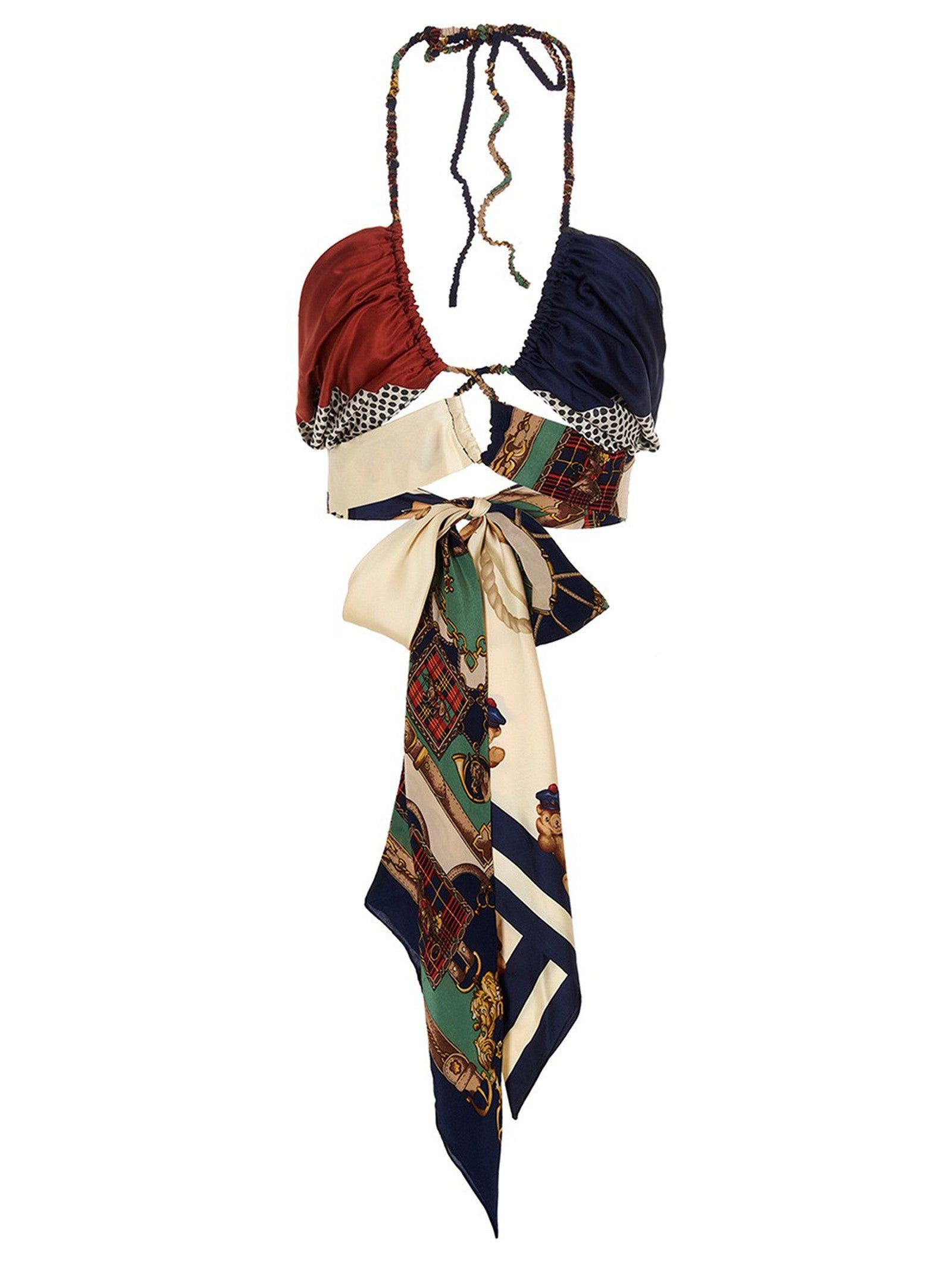 1/Off Top Designer Scarf Gold