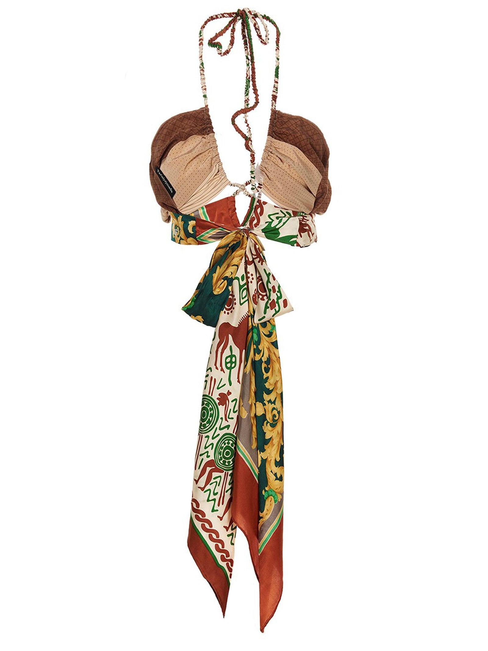 1/Off Top Designer Scarf Gold