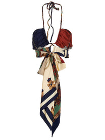 1/Off Top Designer Scarf Gold