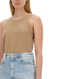 Sportmax Women's Top Edicola Beige