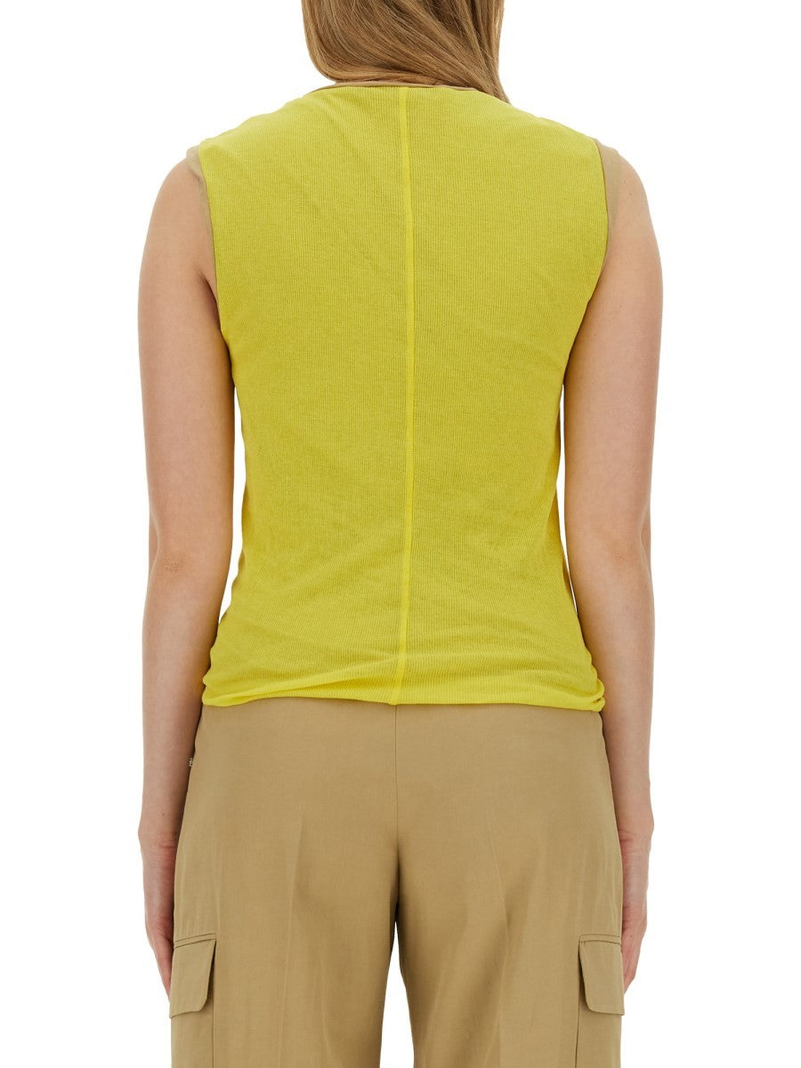 Sportmax Women's Top Eolo Yellow