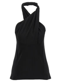 Toteme Top Hatler Twistato Black