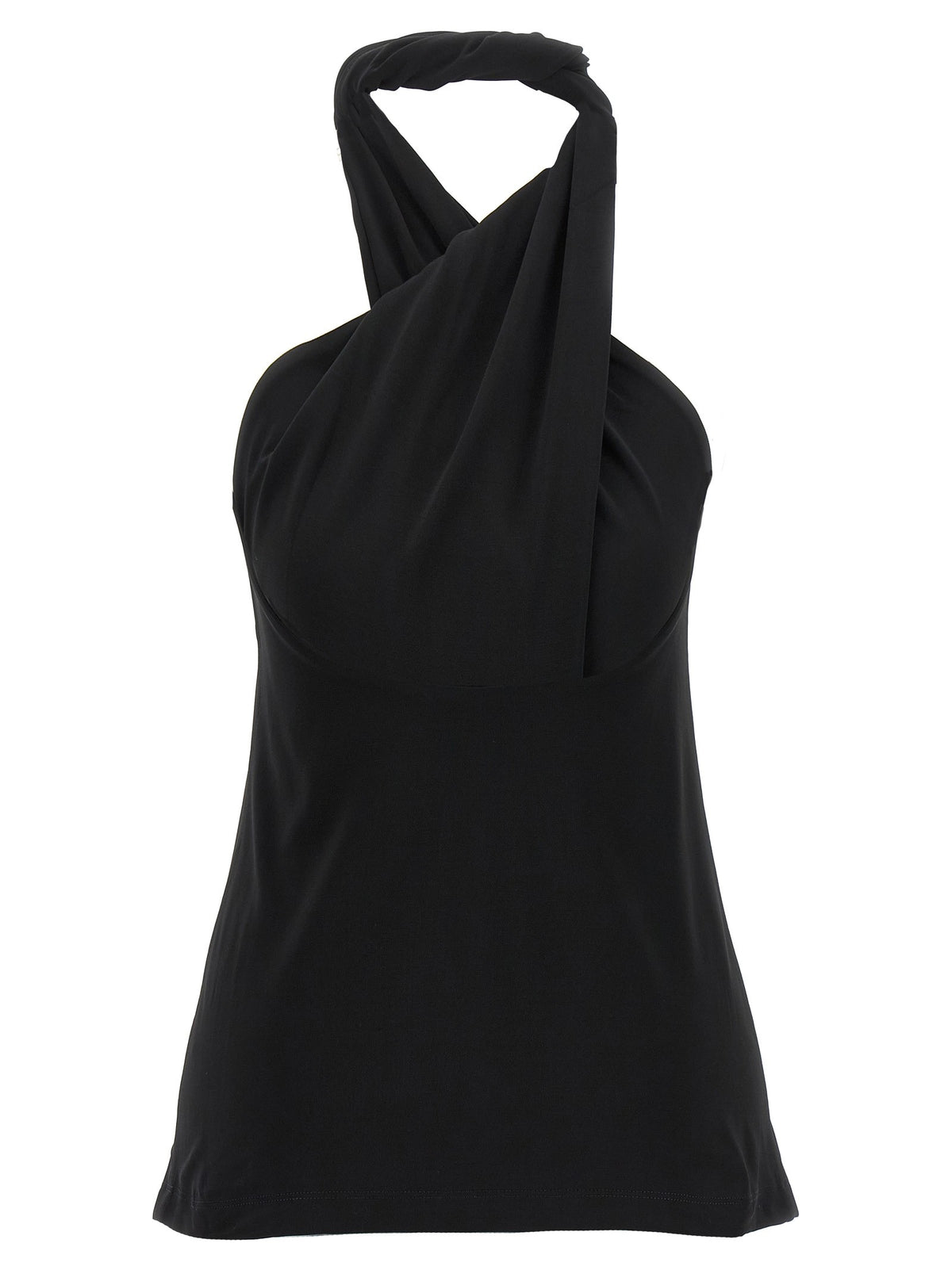 Toteme Top Hatler Twistato Black, view 2