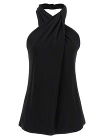 Toteme Top Hatler Twistato Black