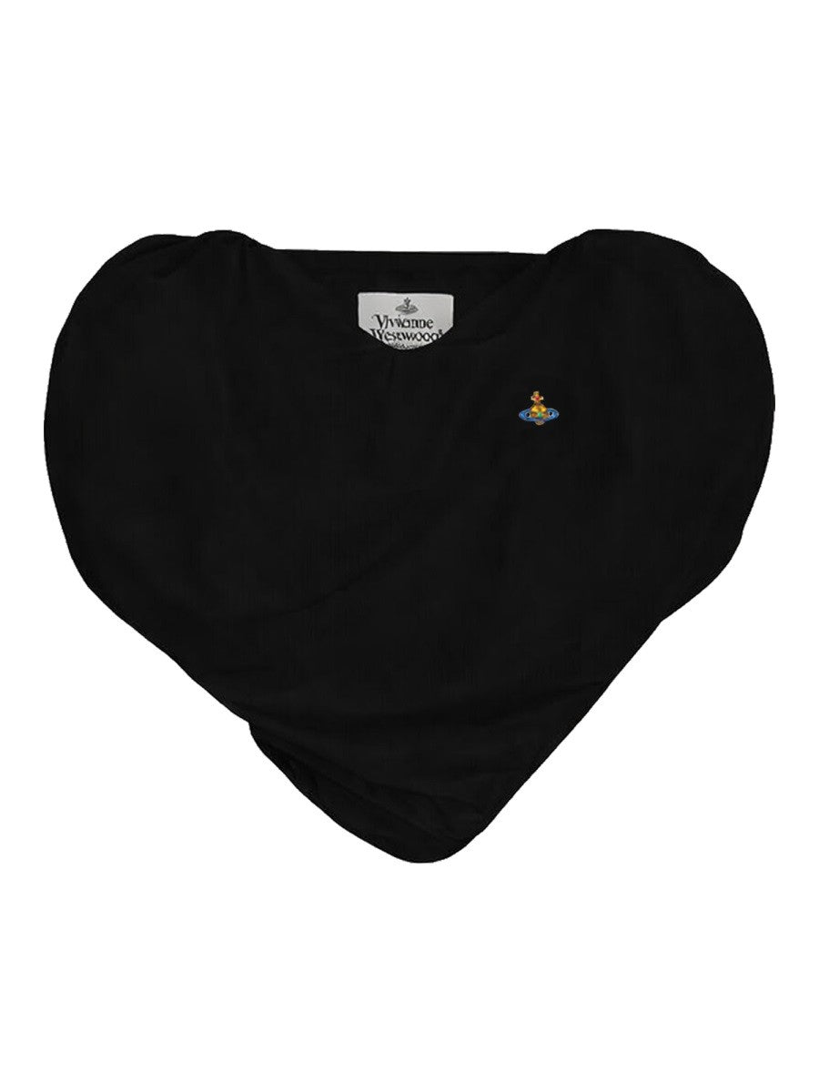 Vivienne Westwood Women's Top Heart Black
