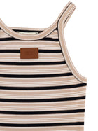 Fendi Women's Cotton Striped Top Multicolor