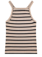 Fendi Women's Cotton Striped Top Multicolor