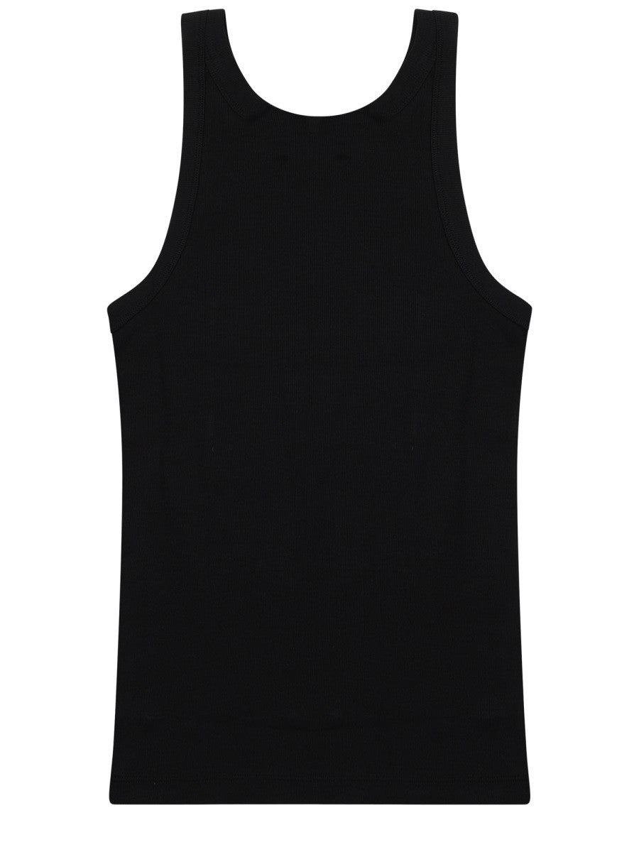Toteme Women's Top in Cotone Black