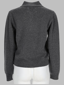 Maison Margiela Women's Top in Maglia Polo Grey
