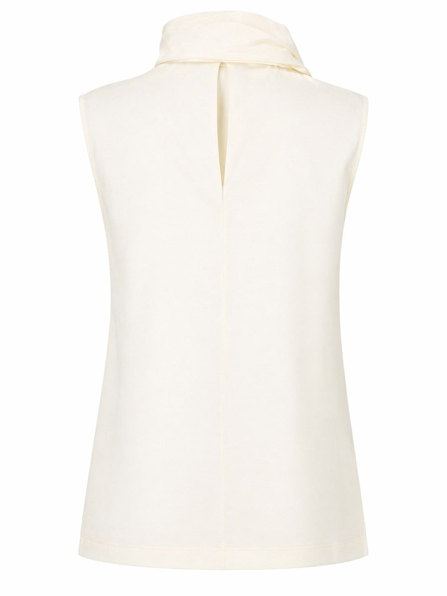 Bottega Veneta Women's Top in Satin DI Seta White