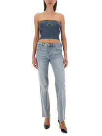Diesel Women's Top Clarksvillex Blue