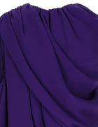 Balenciaga Women's Silk Top Mantella Purple, view 4