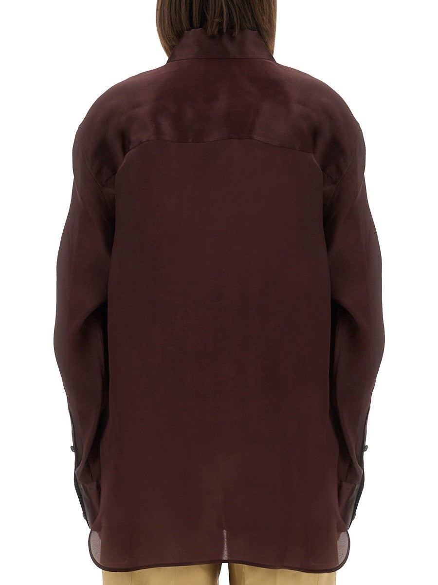 Khaite Women's Top Matteo Red, view 3