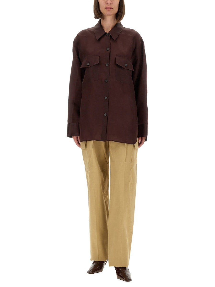 Khaite Women's Top Matteo Red, view 2