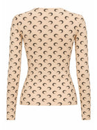 Marine Serre Women's Top Moon Beige, view 2