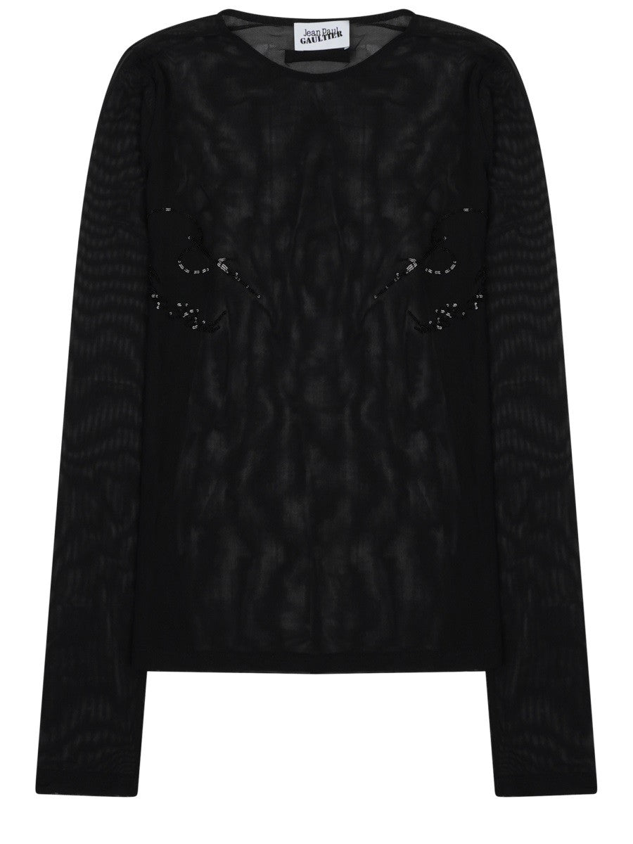 Jean Paul Gaultier Women's Top Needles Jean Paul Gaultier Black