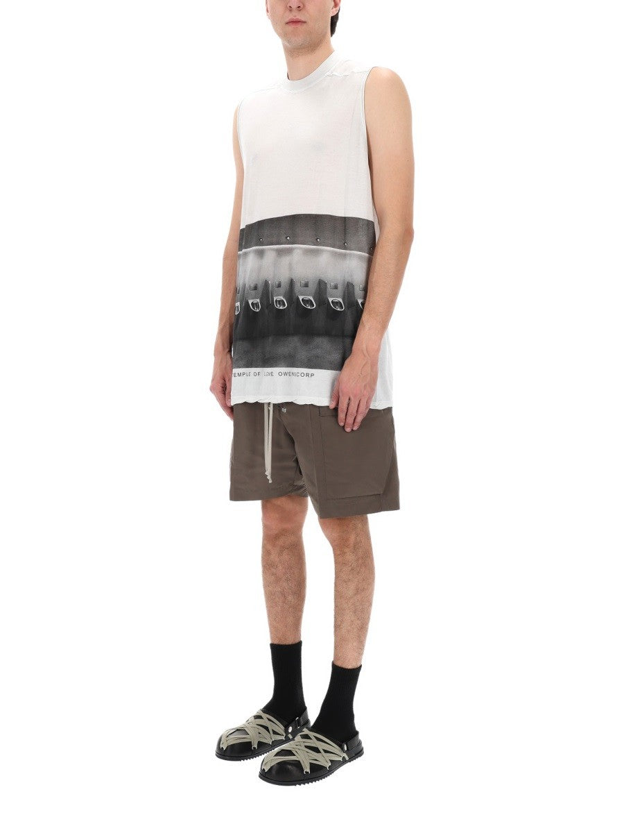 Rick Owens Men's Top Rick Jumbo White