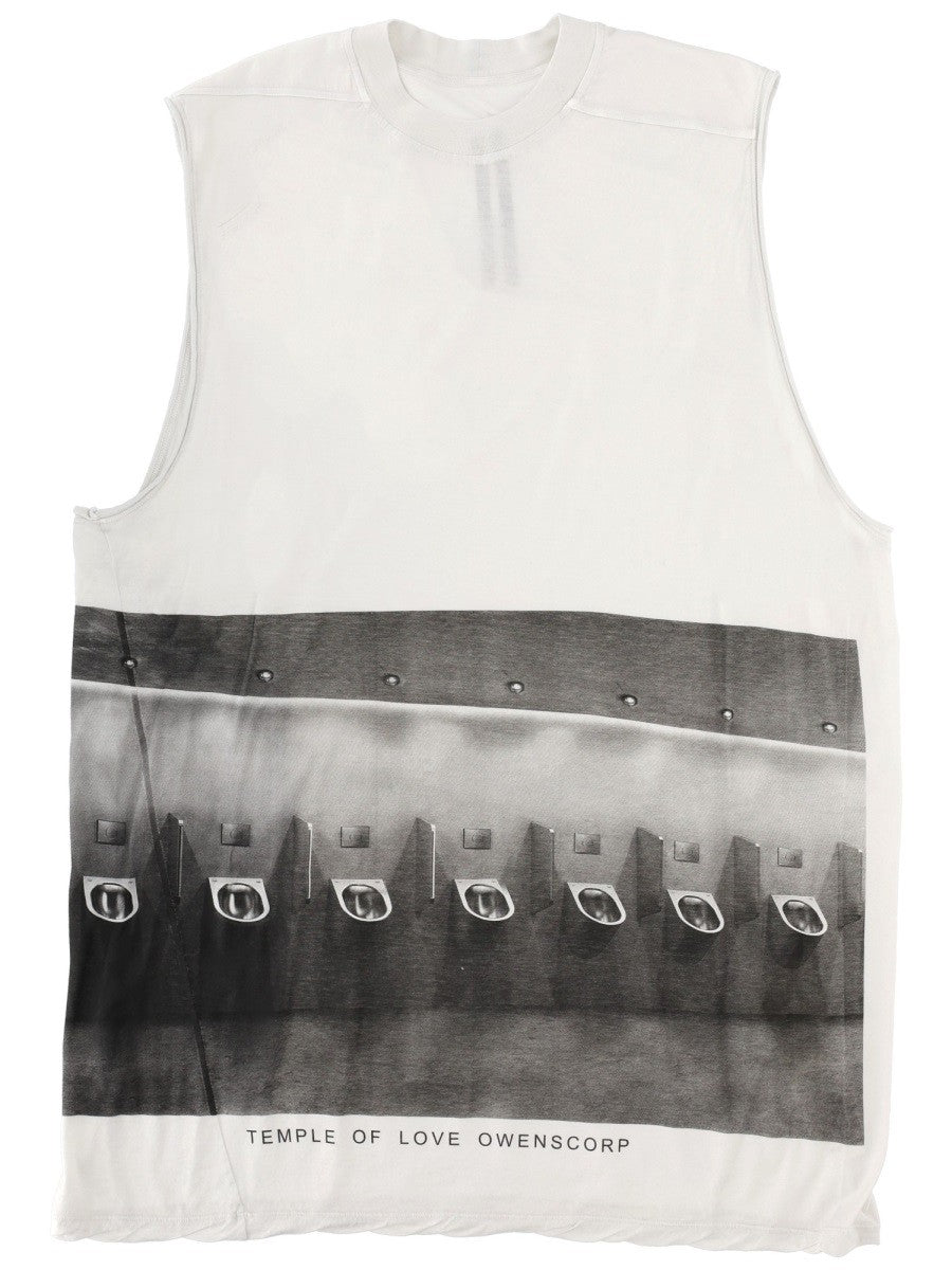 Rick Owens Men's Top Rick Jumbo White