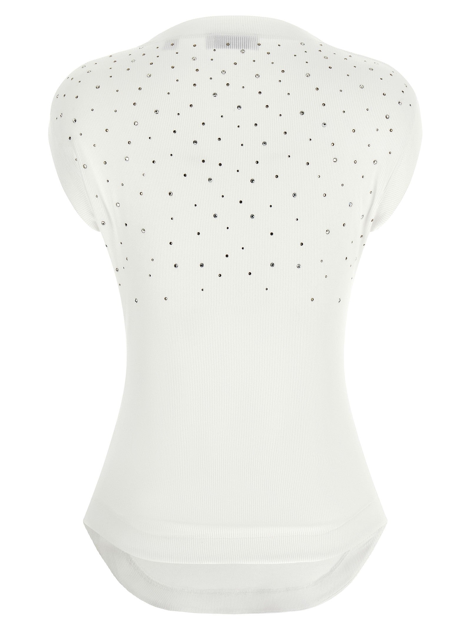 Off-White Top Swarowski White