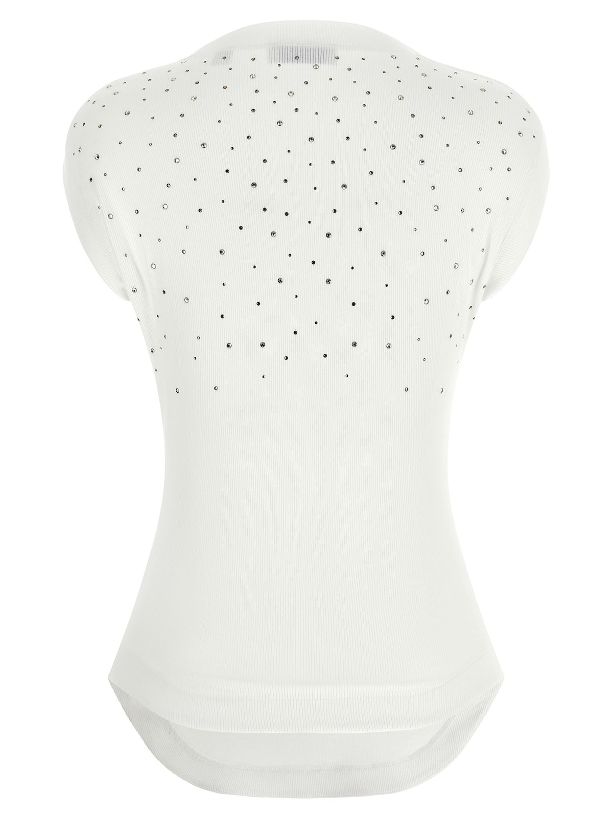 Off-White Top Swarowski White, view 2