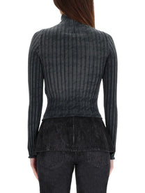 Diesel Women's Top Clawa Pdp Grey Diesel