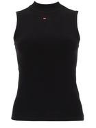 Diesel Women's Top Mokky SL Microdiv Black