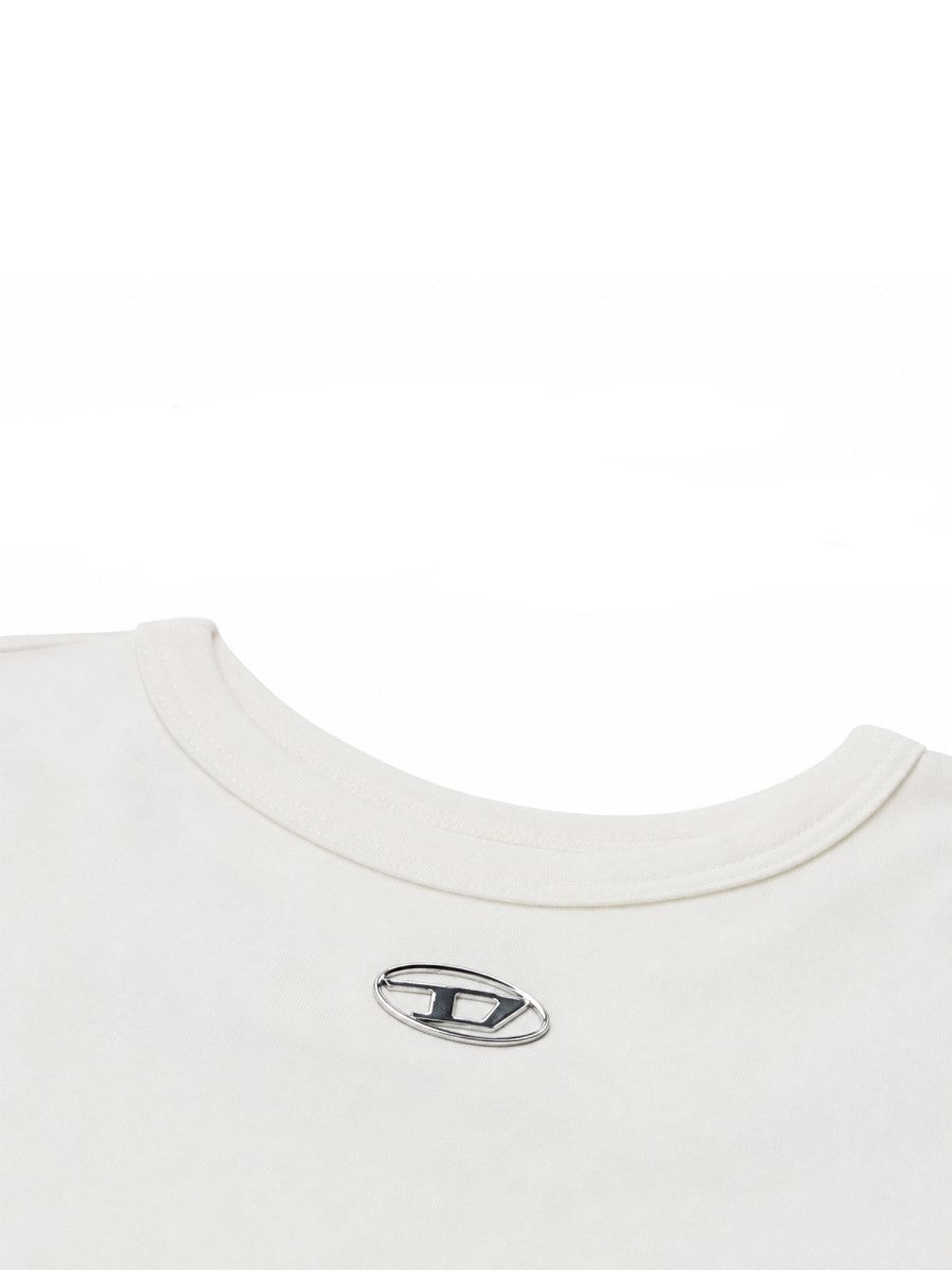 Diesel Women's Top Uncutieslong White