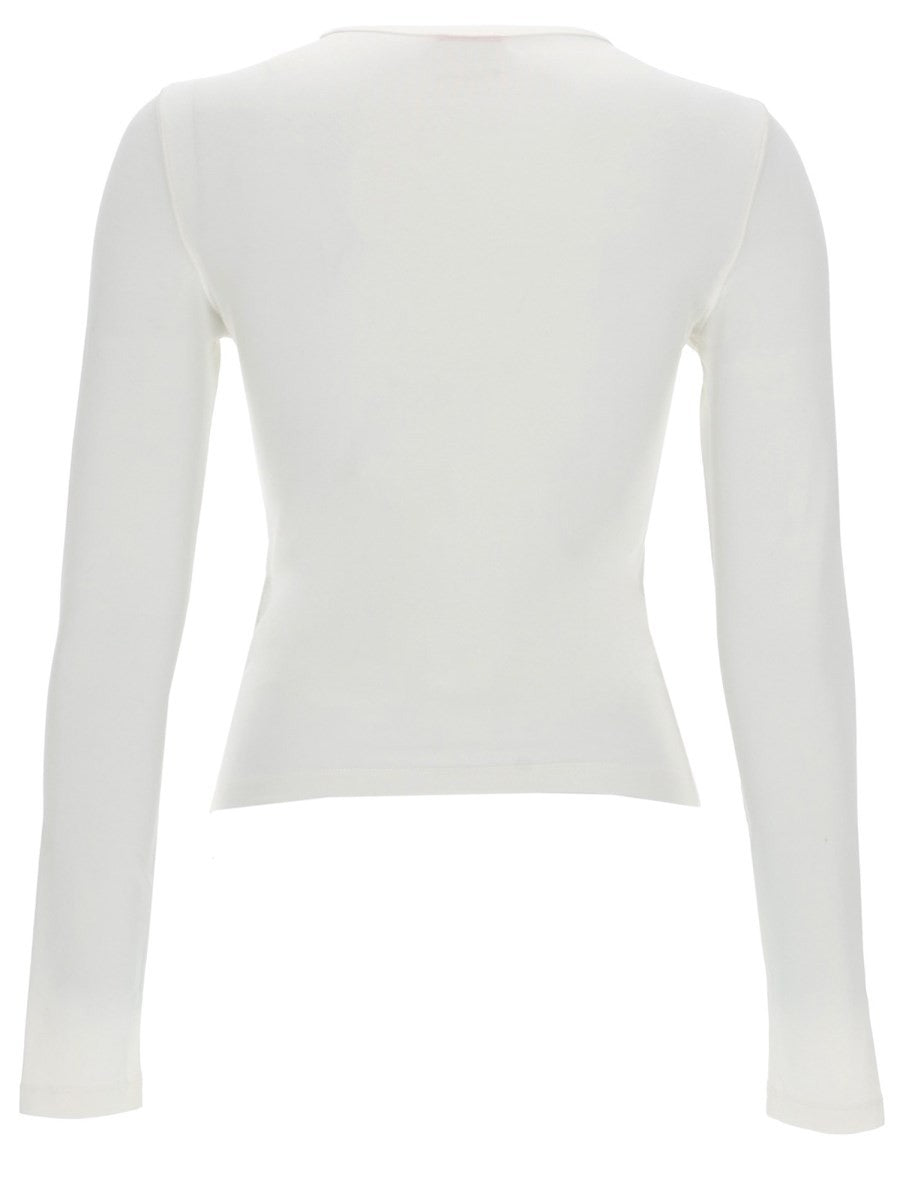 Diesel Women's Top Uncutieslong White
