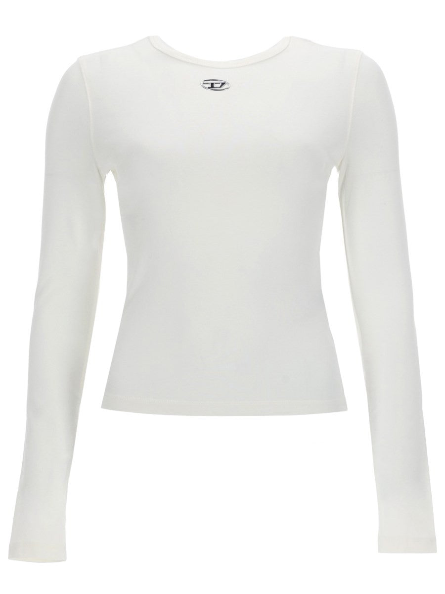 Diesel Women's Top Uncutieslong White