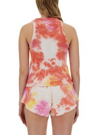 MSGM Women's Top Tie Dye Multicolor MSGM
