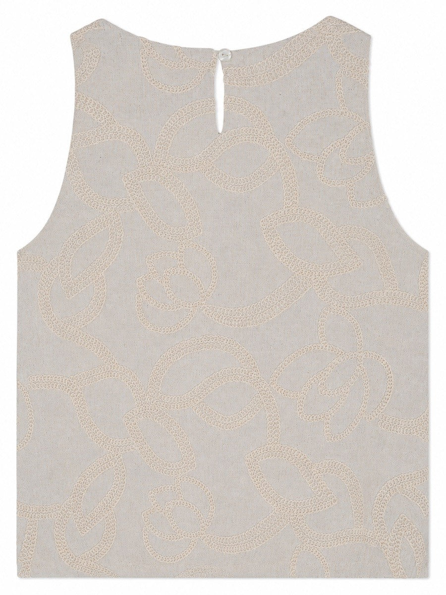 Oscar The Collection Women's Top Tita Beige, view 2