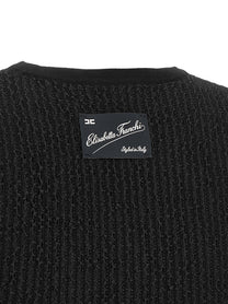 Elisabetta Franchi Top Tricot Black